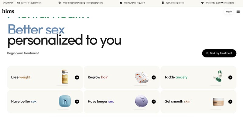 Hims: давайте поговорим о мужском здоровье по-дружески