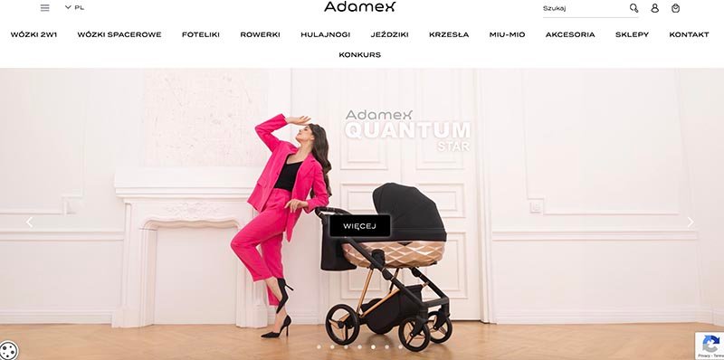 Детские коляски Adamex: польский магазин