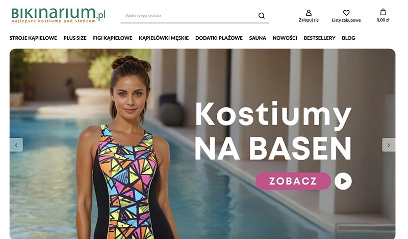 Bikinarium - польский интернет-магазин купальников