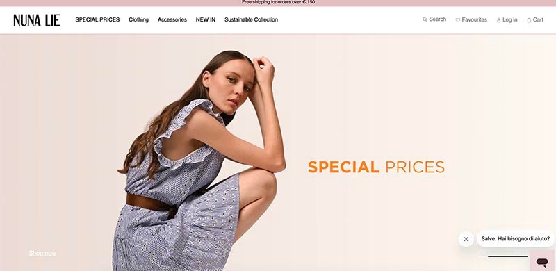 Nunalie — итальянская женская мода онлайн