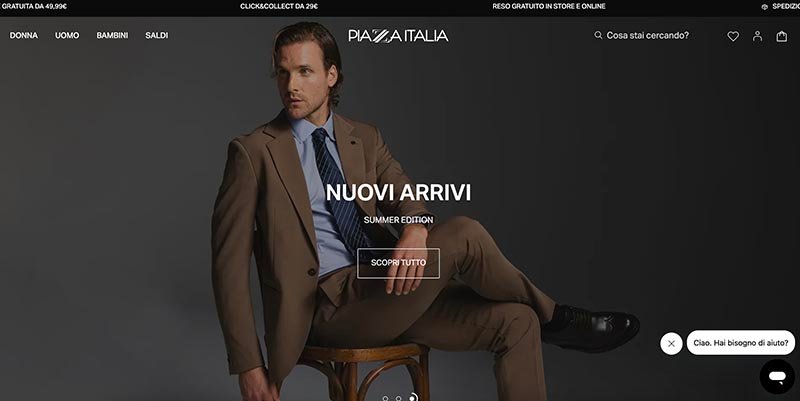 Piazza Italia — итальянская одежда и обувь онлайн Piazza Italia — итальянская одежда и обувь онлайн