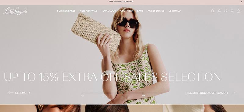 Luisa Spagnoli — официальный интернет-магазин элегантной женской одежды. Платья, костюмы, трикотаж. Доставка по Италии и в Европу. Luisa Spagnoli — официальный интернет-магазин элегантной женской одежды. Платья, костюмы, трикотаж. Доставка по Италии и в Европу.