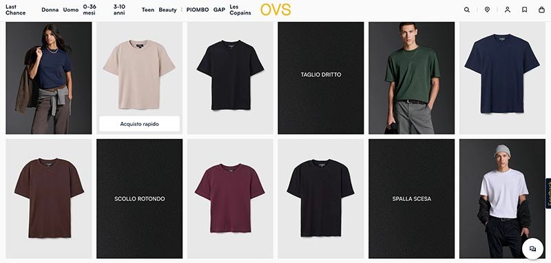 OVS — итальянская одежда для всей семьи