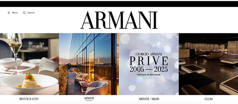Armani — символ итальянской элегантности и безупречного стиля Armani — символ итальянской элегантности и безупречного стиля