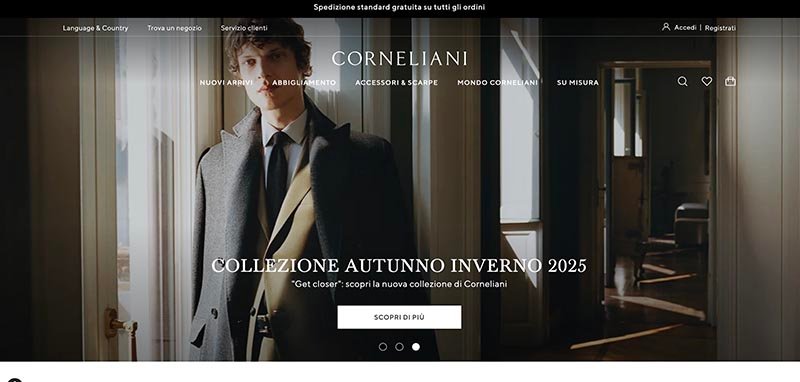 Corneliani — итальянская элегантность и искусство мужского кроя Corneliani — итальянская элегантность и искусство мужского кроя
