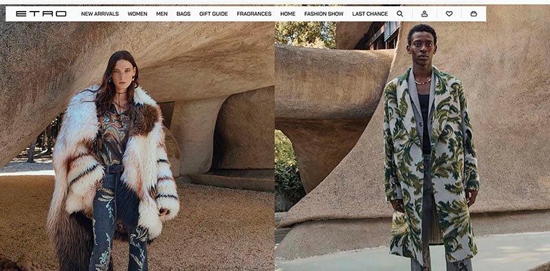 Etro — итальянская мода с пейсли-принтами и богемной элегантностью Etro — итальянская мода с пейсли-принтами и богемной элегантностью