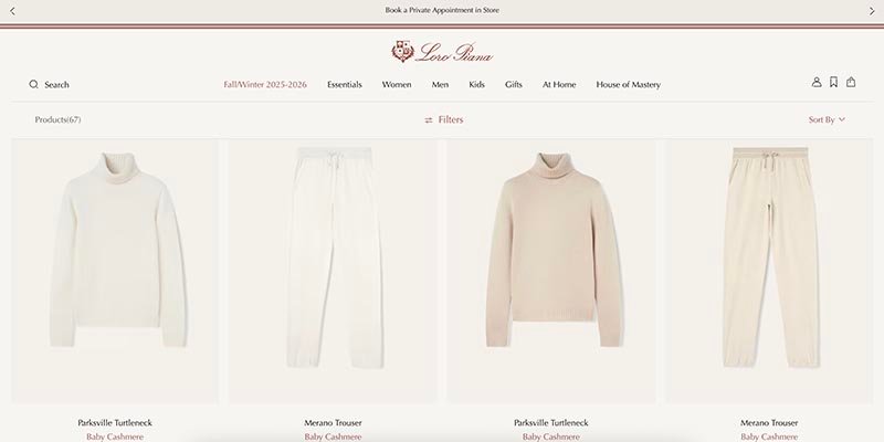 Loro Piana — совершенство итальянской ткани и «тихая роскошь» Loro Piana — совершенство итальянской ткани и «тихая роскошь»