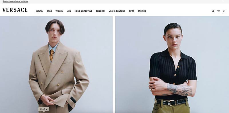 Versace — итальянская роскошь, стиль и подиумная энергия