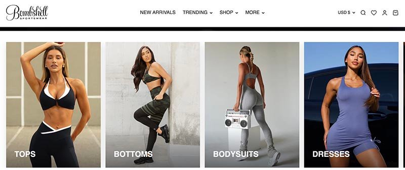 Bombshell Sportswear