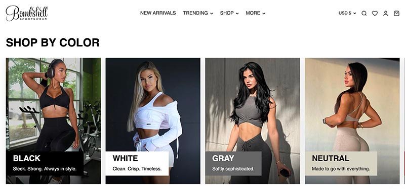 Bombshell Sportswear